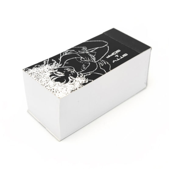 Gitty & Göff Schwarz + perforiert Klein-Gross