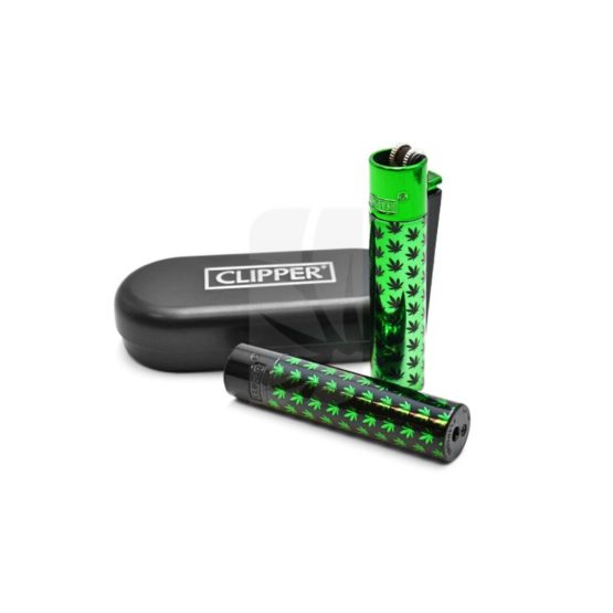 Metall Clipper mini Leafes