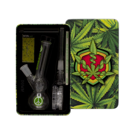 Amsterdam Greenline Glassbong 21cm