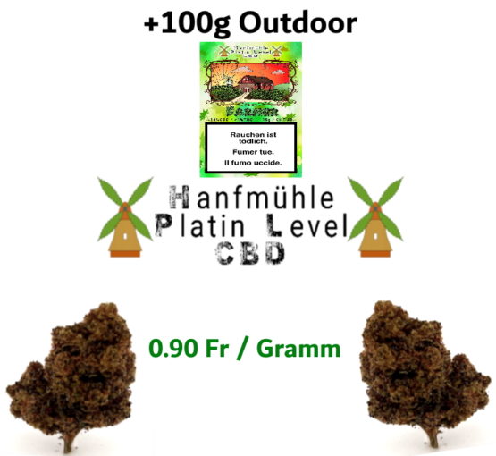 Hanfmühle Platin Level Outdoor Blüten ab 100g