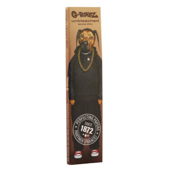 G Rollz unbleached Kingsize Paper