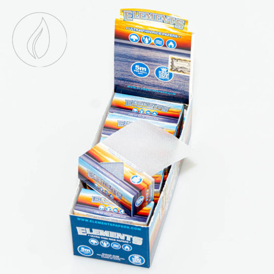 Elements Rolls King Size Width 12er Box