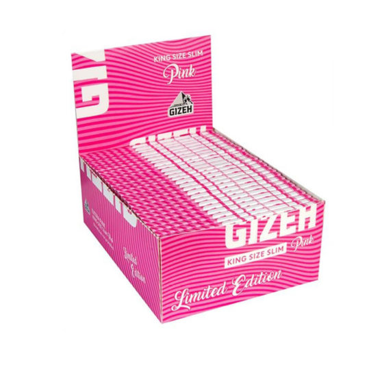 Gizeh Paper King Size Slim Box Pink Edition