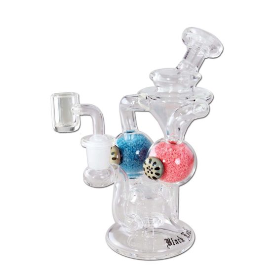 Black Leaf Recyclebong GLOW IN THE DARK