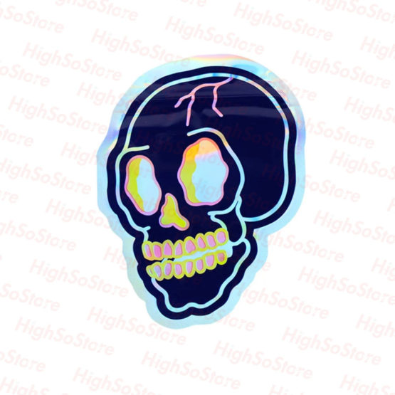 Mylar Bags Skull 1Stk.-100Stk.