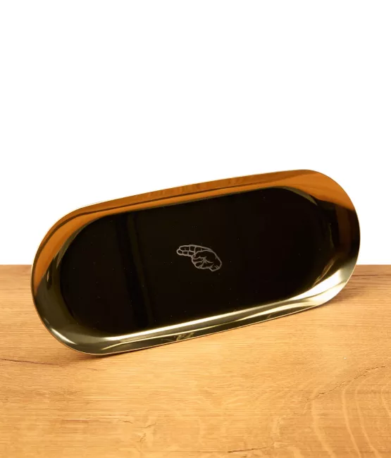 Hybrid Supreme Edelstahl Tray, Gold