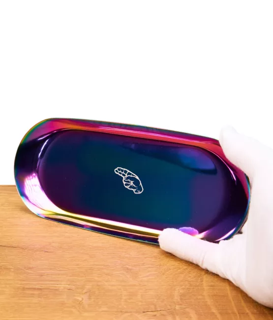 Hybrid Supreme Edelstahl Tray, Rainbow