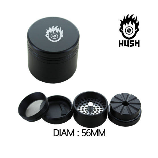 Kush Bong Mahl-Grinder 4 teilig