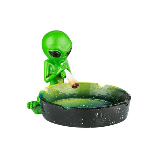 Aschenbecher Alien Green