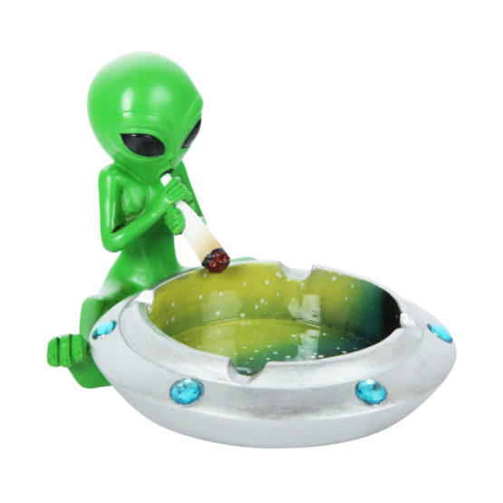 Aschenbecher Alien Ufo