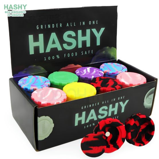 Hashy Silikon Grinder "Glow in the Dark"