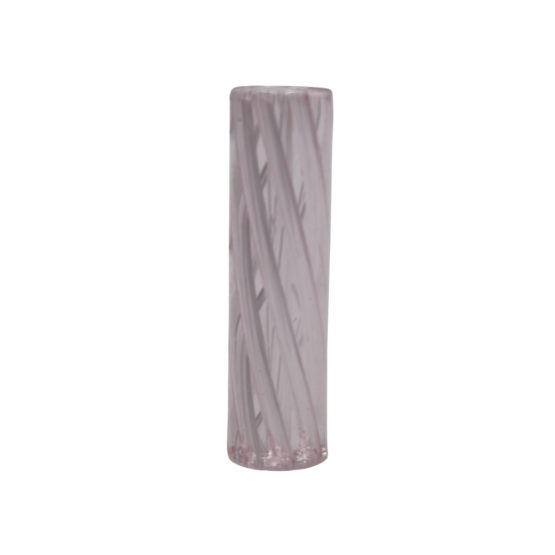 Glas Spiral Filter Pink 8mm
